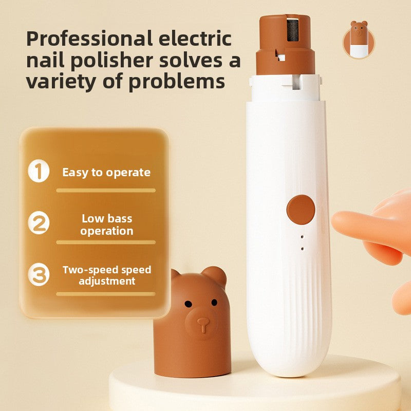 Electric Pet Nail Trimmer Grinder Tool