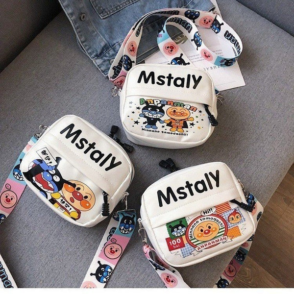 Cartoon Small Crossbody Bag for Kids and Students
