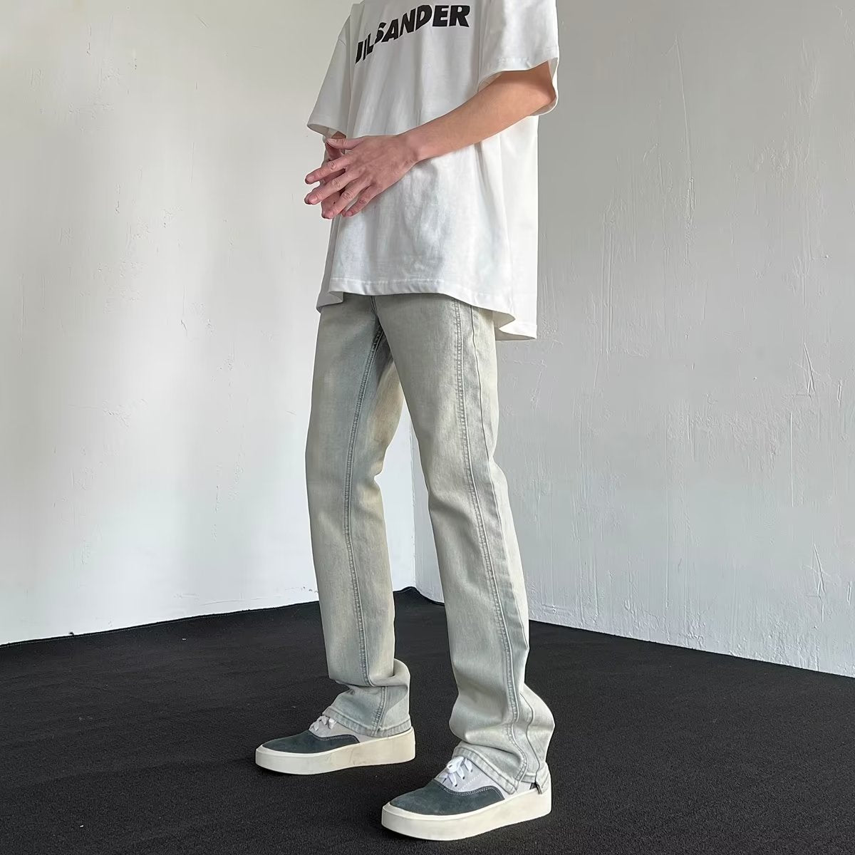 Mens Denim Trousers