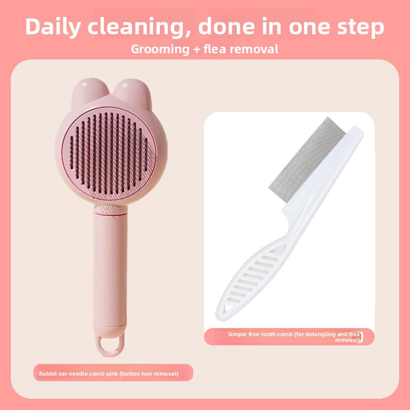 Pet Grooming Brush for Cats and Dogs