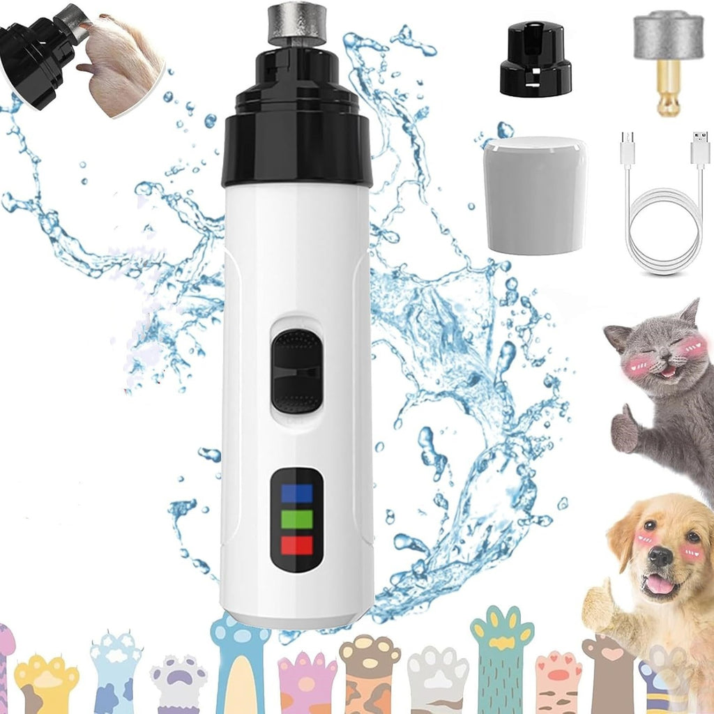 Pet Electric Nail Grinder with LED Light