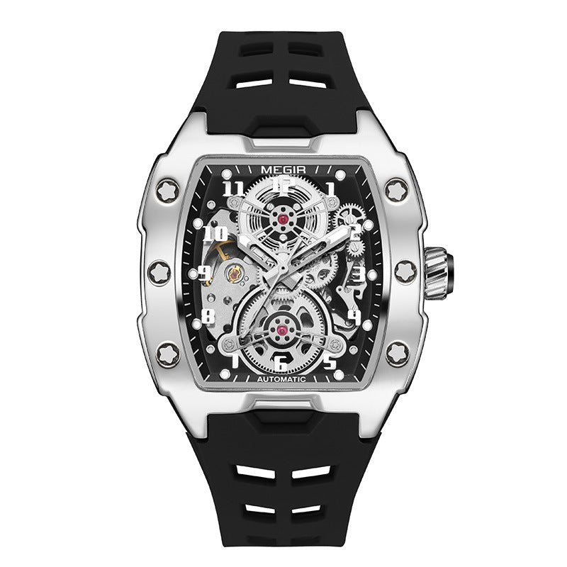 Megir Mens Mechanical Calendar Watch