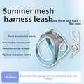 Adjustable Pet Vest Leash with Chest Strap