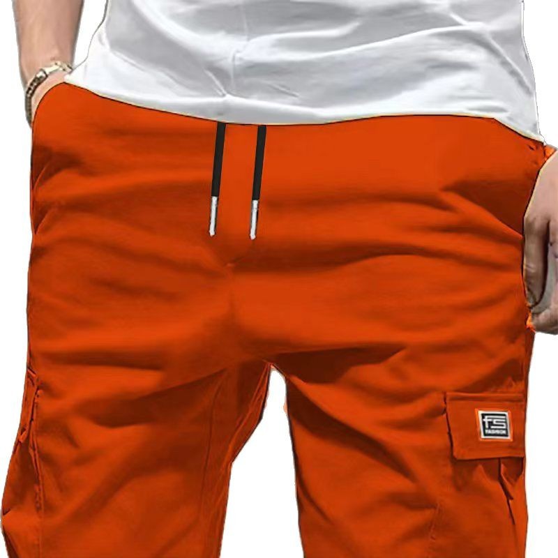 Mens Summer Shorts Straight Cut Beach Pants