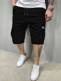 Mens Summer Shorts Straight Cut Beach Pants