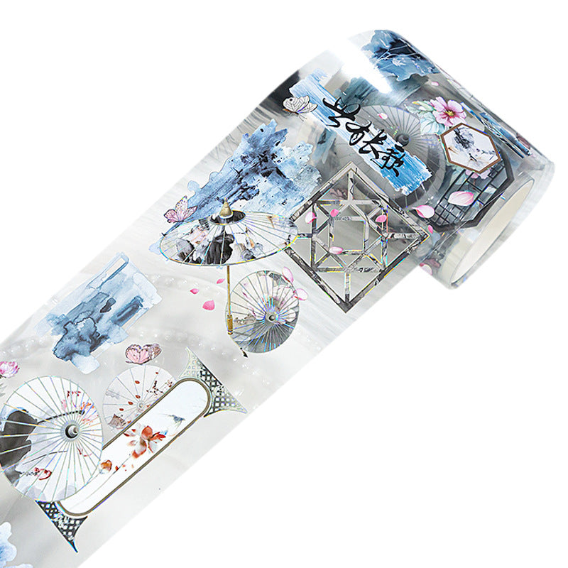 Vintage PET Decorative Scroll Film