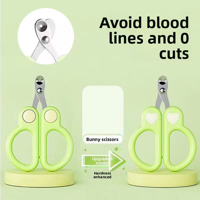 Cat Nail Scissors, Small Blind Scissors, Cat Nail Scissors, Pet Nail Clippers, Nail Clippers, Cat Claws, Rabbits, Novices Only