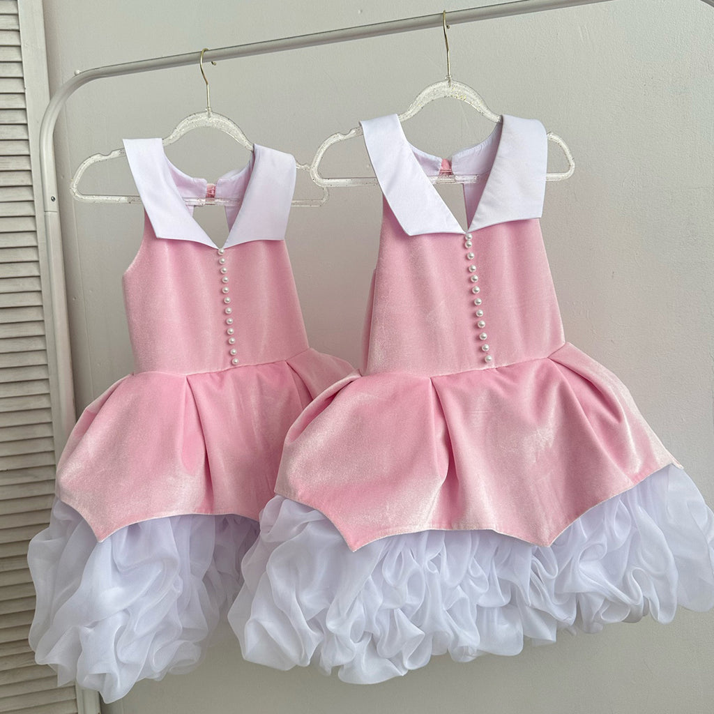 Girls Princess Tulle Party Dress