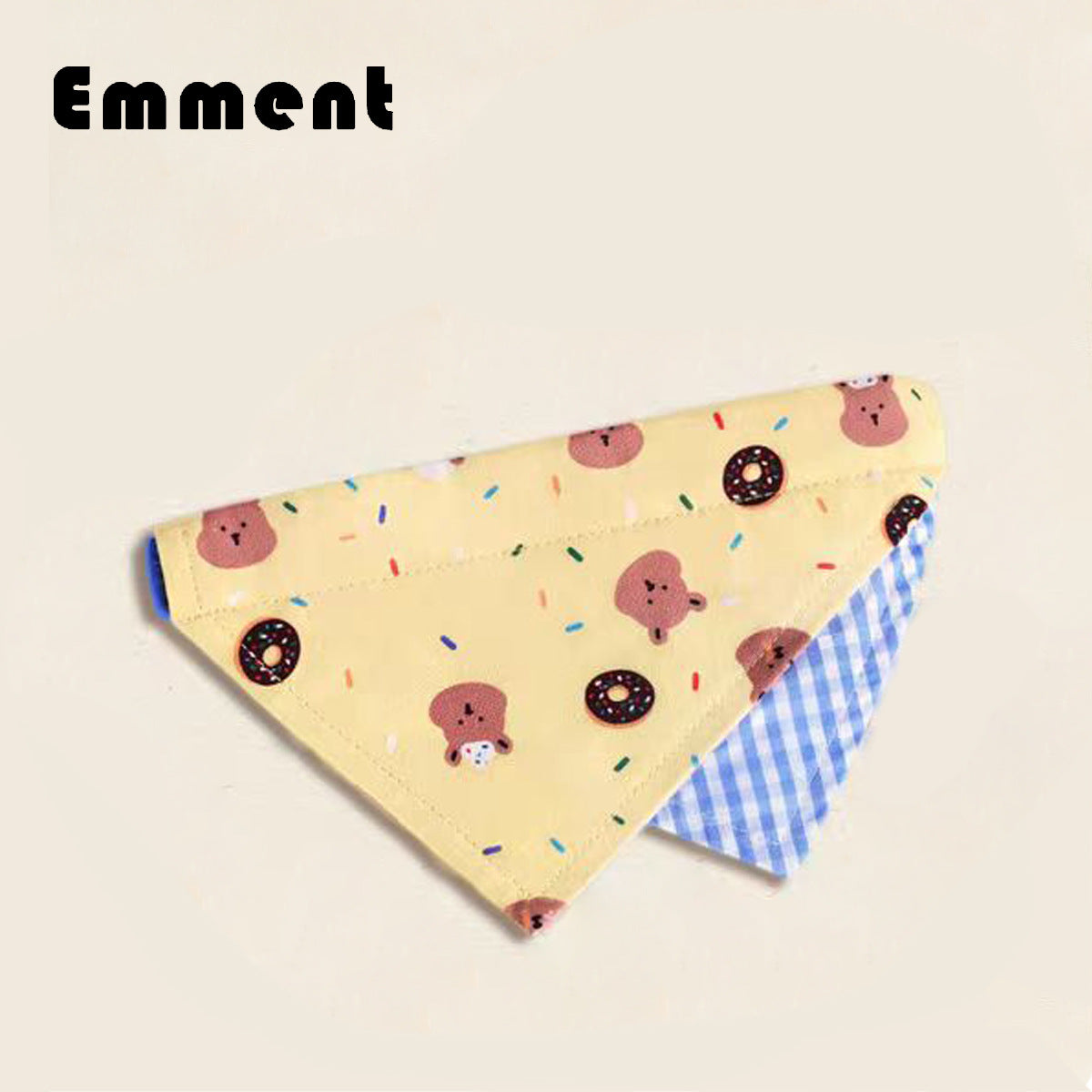 Pet Dog Cat Scarf Collar Triangle Towel