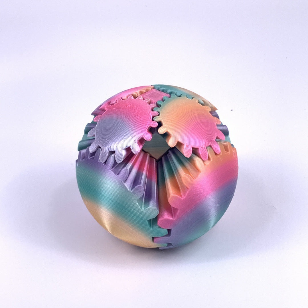 Rotating Gear Ball Educational Toy