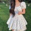 Floral print dress