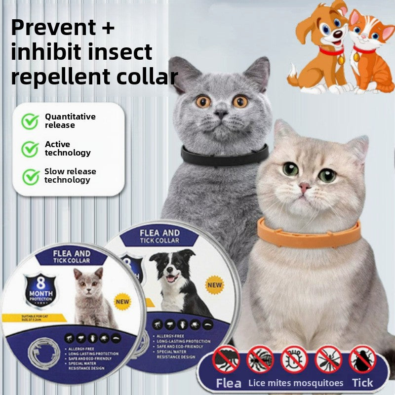 Adjustable Pet Insect Repellent Collar
