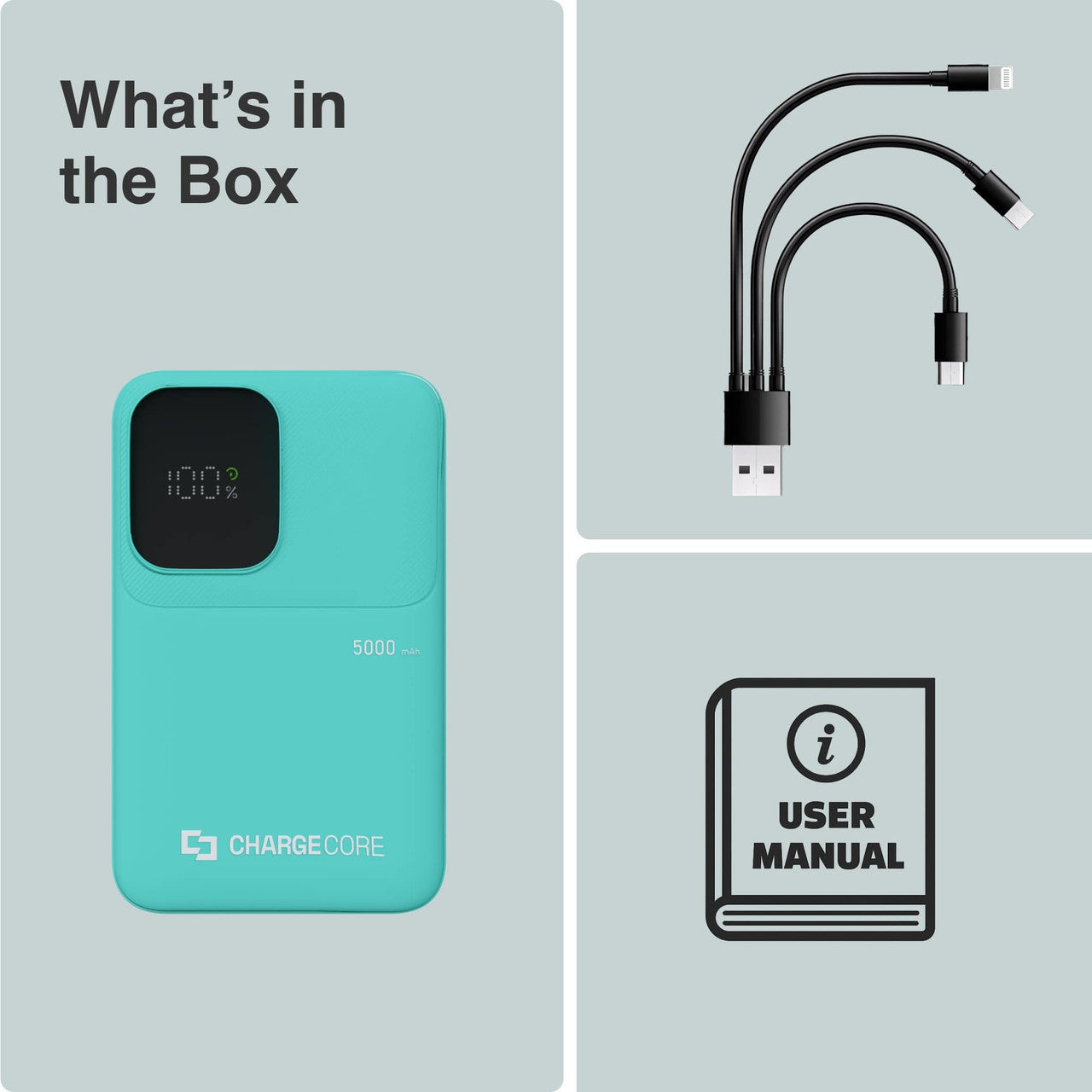 ChargeCore SafeCharge Max 5K - Aquatische Ehrfurcht