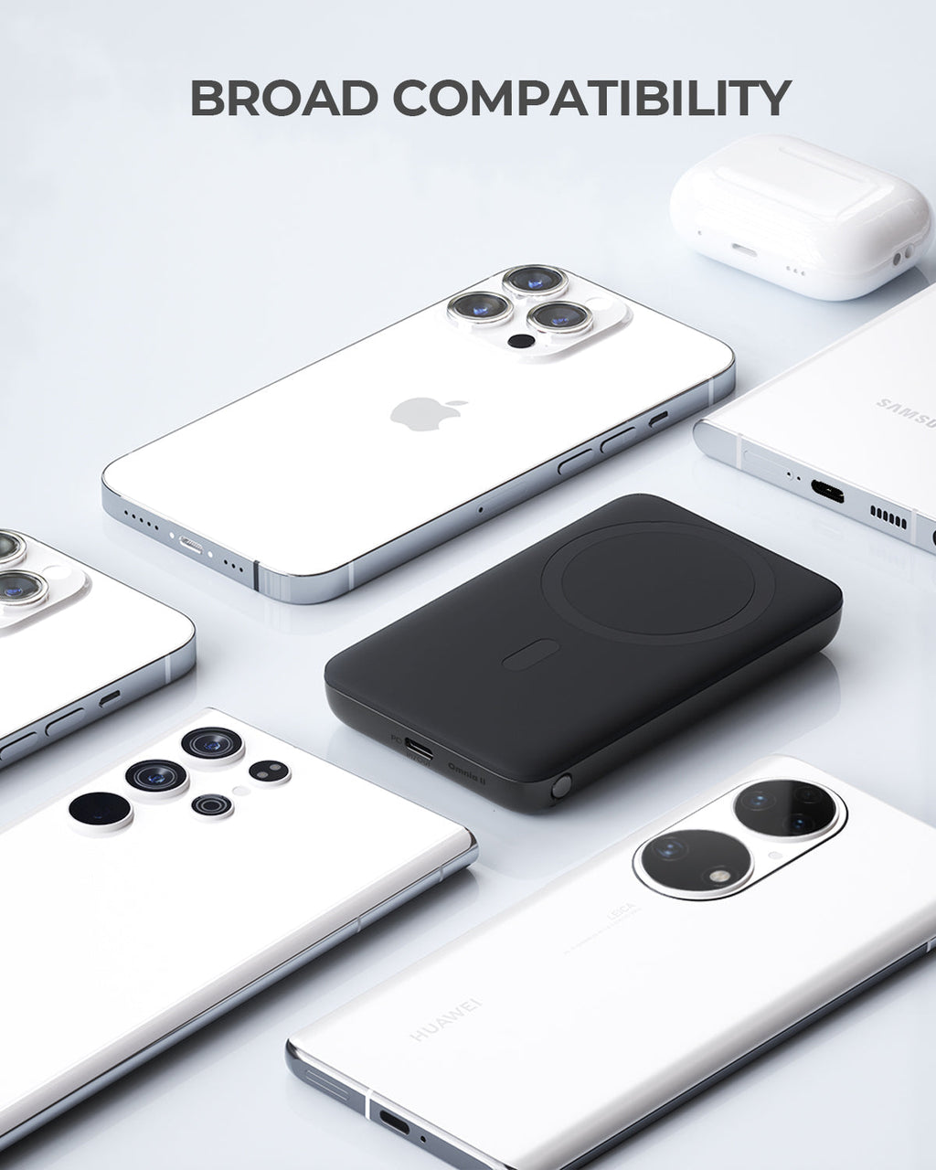 Aukey MagLinnk 6700mAh magnetische kabellose Powerbank (PB-MS01)