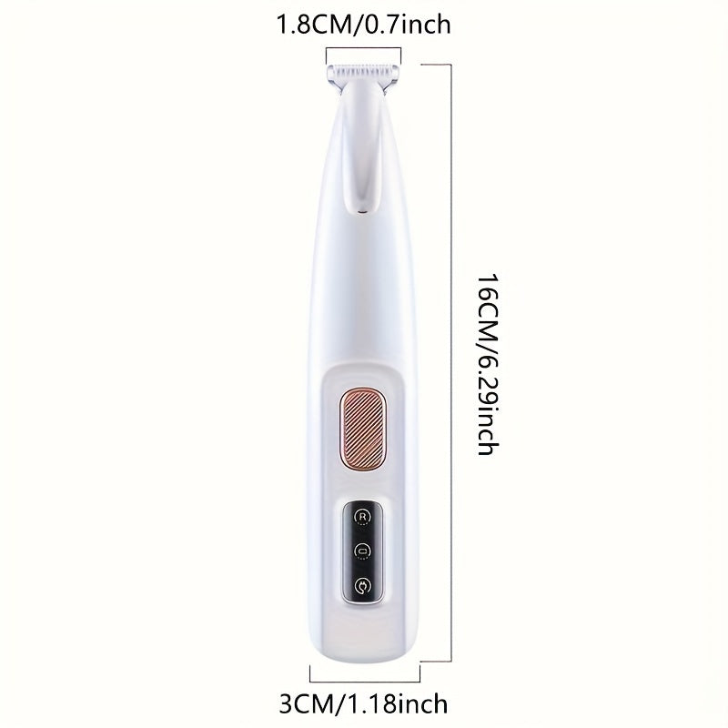 Pet electric clipper dog foot hair trimmer cat foot hair trimmer dog LED light clipper hair trimmer electric clipper h