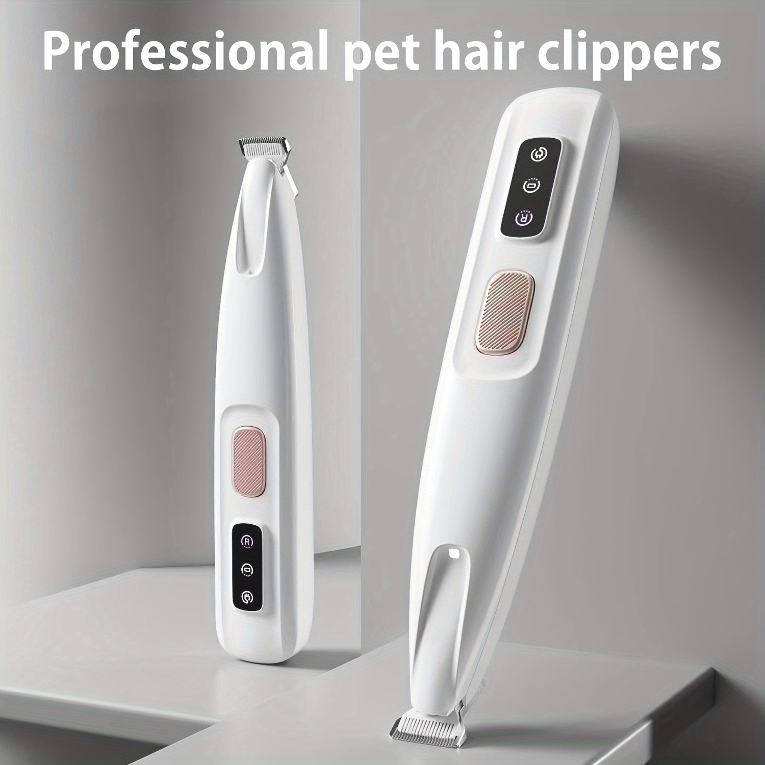 Pet electric clipper dog foot hair trimmer cat foot hair trimmer dog LED light clipper hair trimmer electric clipper h
