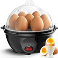 Electric steamed egg cooker | One-touch operation, quick and easy to prevent mistakes, easy to clean, black - PVC material, 220V- 240V power supply, Australian plug
