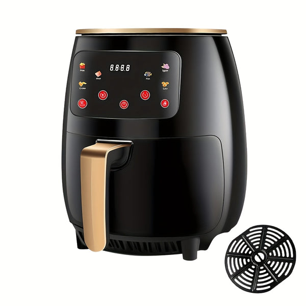 5L Intelligenter Touch · Gesunde, frische Zubereitung Heißluftfritteuse (Voreingestelltes Menü / 360° Heißluft / Ölfreies Leichtfahrzeug)