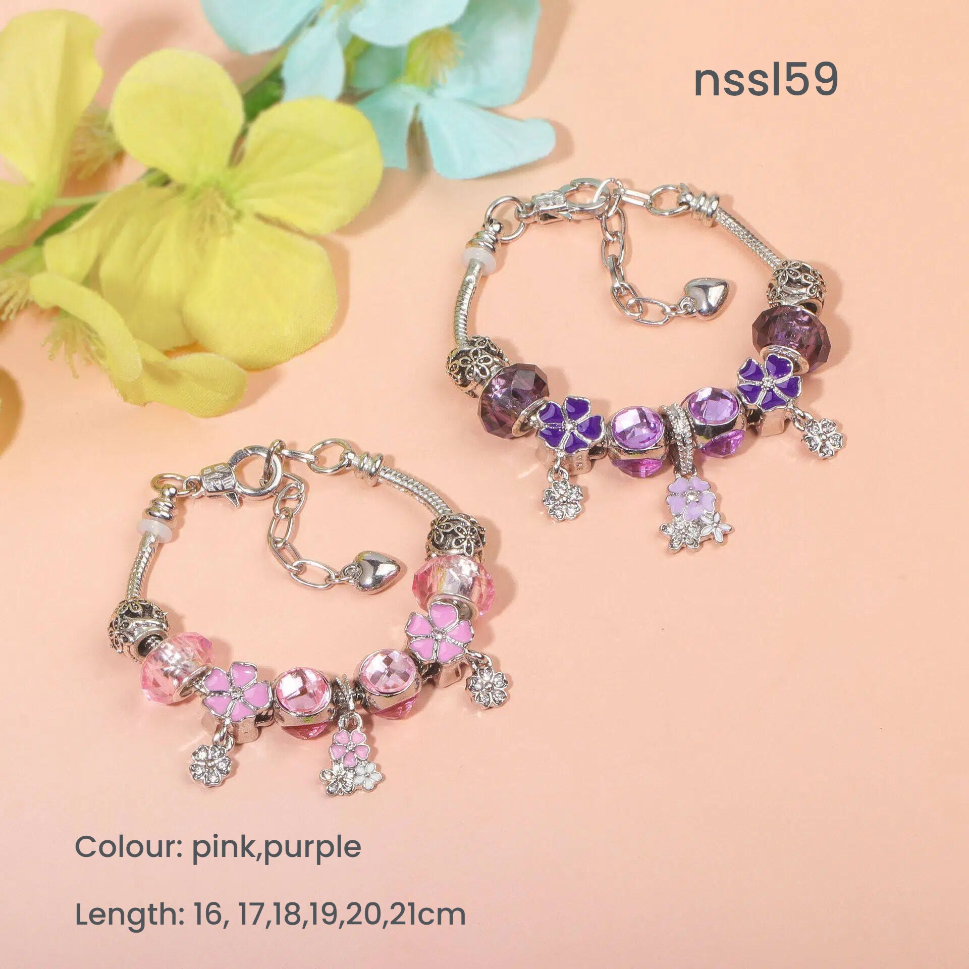 Charm Armbänder Mix & Match Angebot – 10 Stile mit Cartoon, Vintage & Mehr, Rabatt auf 2 Artikel (doppelt)