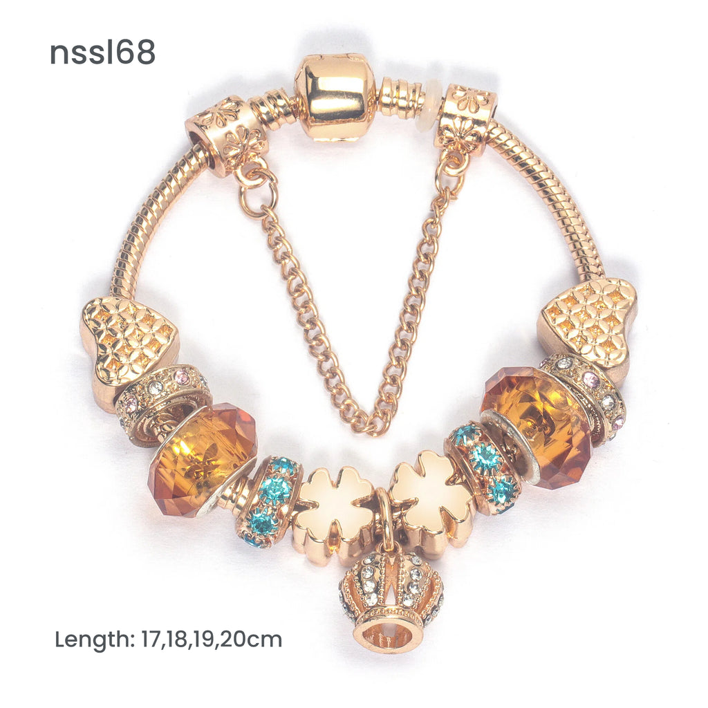 Charm Bracelets Mix & Match Offer: 10 Styles in Light Luxury/Retro/Ethnic, Discount on 3(triple)