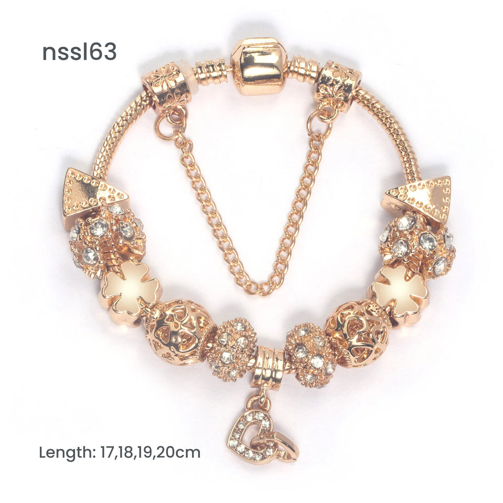Charm Bracelets Mix & Match Offer: 10 Styles in Light Luxury/Retro/Ethnic, Discount on 3(triple)