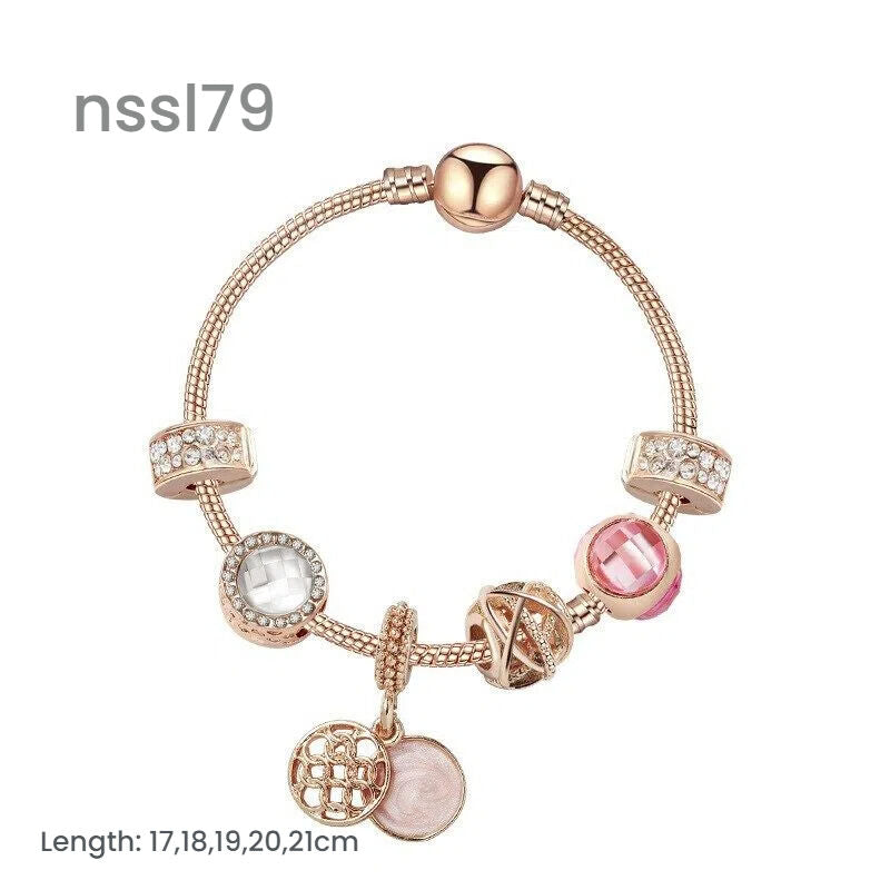 Charm-Armbänder Mix & Match Angebot – 11 Modelle, Luxus & Vintage, Rabatt beim Kauf von 3 Stück