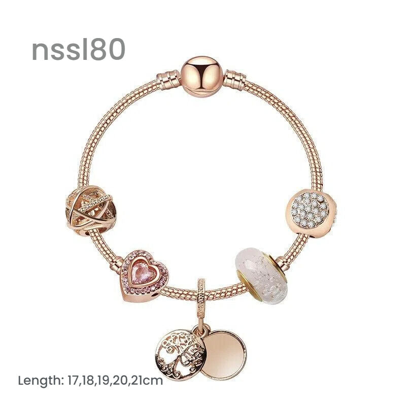Charm-Armbänder Mix & Match Angebot – 11 Modelle, Luxus & Vintage, Rabatt beim Kauf von 3 Stück