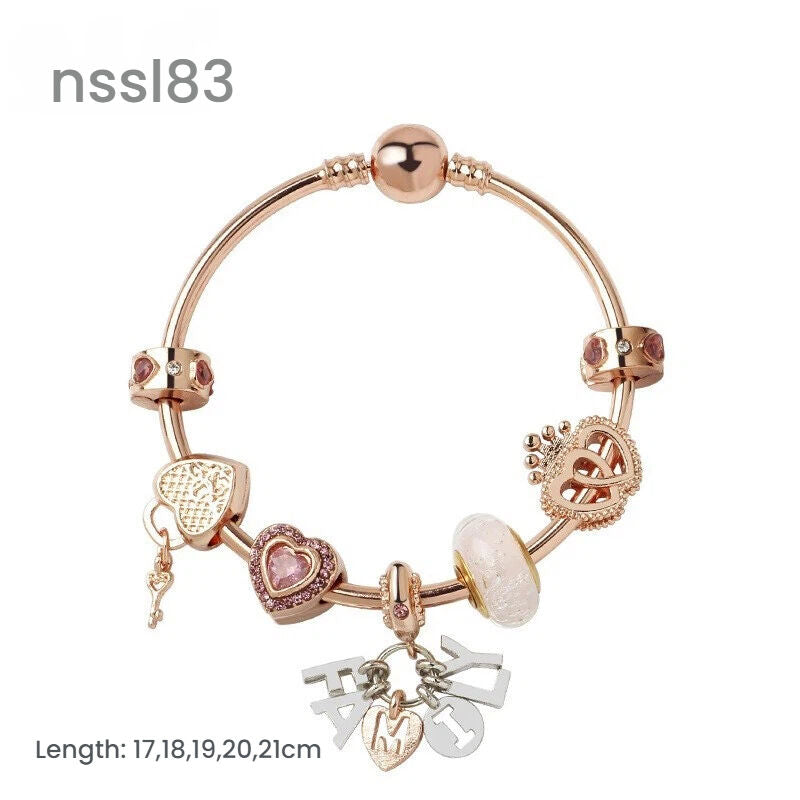 Charm-Armbänder Mix & Match Angebot – 11 Modelle, Luxus & Vintage, Rabatt beim Kauf von 3 Stück