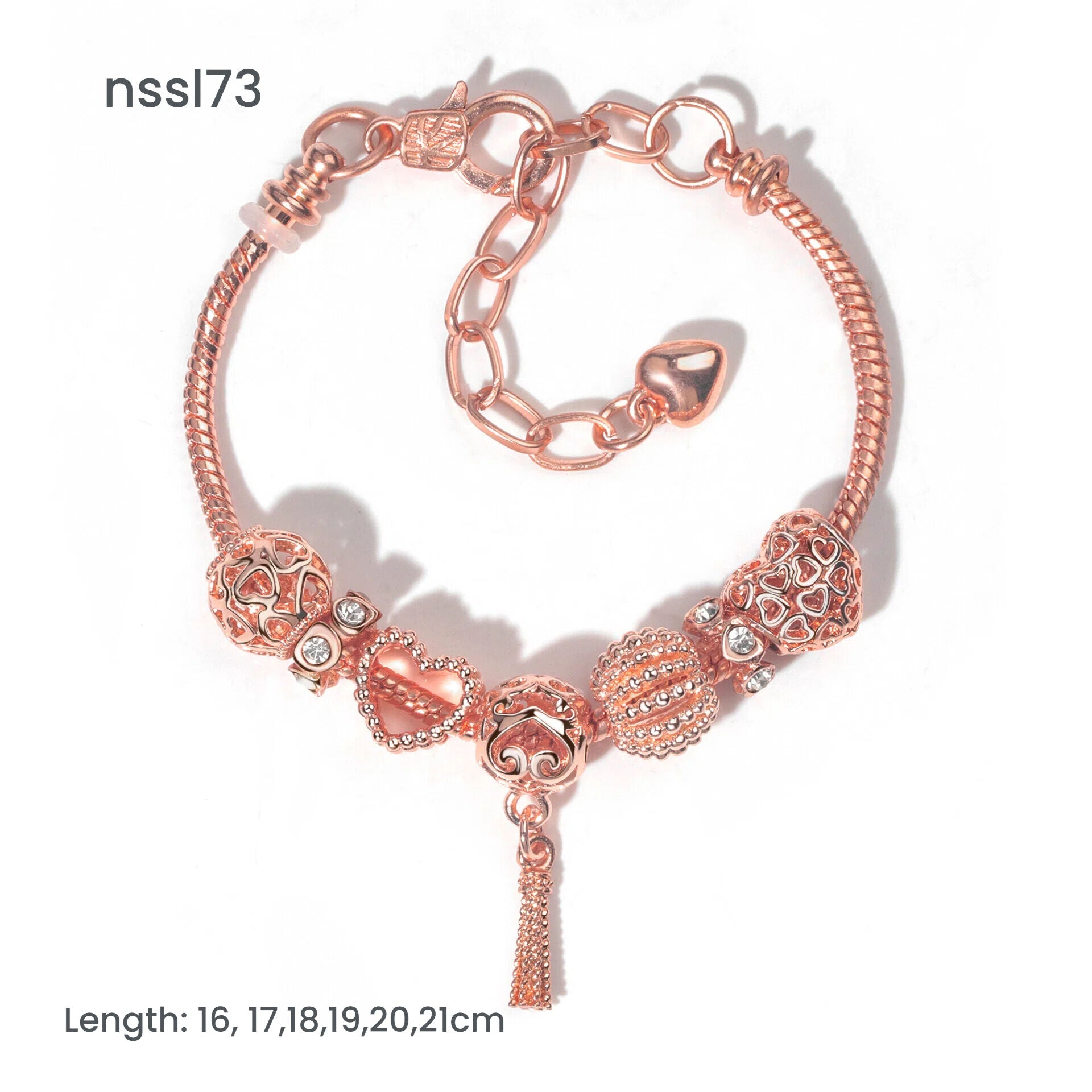 Charm-Armbänder Mix & Match Angebot – 11 Modelle, Luxus & Vintage, Rabatt beim Kauf von 3 Stück