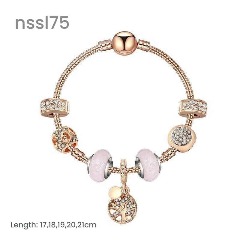 Charm-Armbänder Mix & Match Angebot – 11 Modelle, Luxus & Vintage, Rabatt beim Kauf von 3 Stück