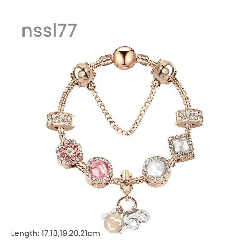Charm-Armbänder Mix & Match Angebot – 11 Modelle, Luxus & Vintage, Rabatt beim Kauf von 3 Stück