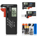 Digitaler Batterietester, Universal-Batterietester, Batterietester, Für AA, AAA, C, D, PP3, 9V, 1,5V, Knopfzelle