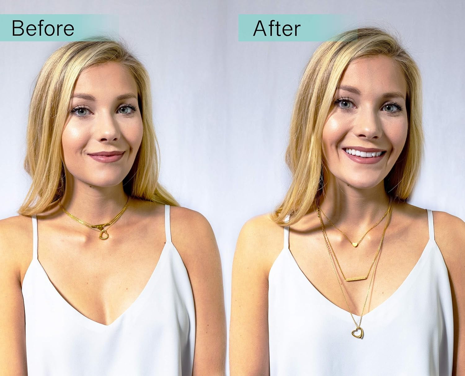 18k Gold Plated Necklace Extenders Delicate Necklace Extender Chain Set for Women 3 Piece Set, Extensions 2", 4", 6" Inches Hypoallergenic in Gold, Rose Gold, or Silver