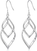 Ohrringe für Damen aus 925er Sterlingsilber, 14 Karat vergoldet, doppelt, linear, Statement-Ohrringe, Geburtstagsgeschenke für Frauen