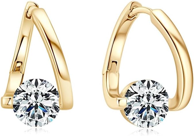 2 Pairs Flysmus Halolux Lymphvity Germanium Earrings,Magnetotherapy Earrings,Lymphatic Acupuncture Earrings,Lymph Drainage Earrings Jewelry for Women, Metal Crystal Garnet Copper Rhinestone