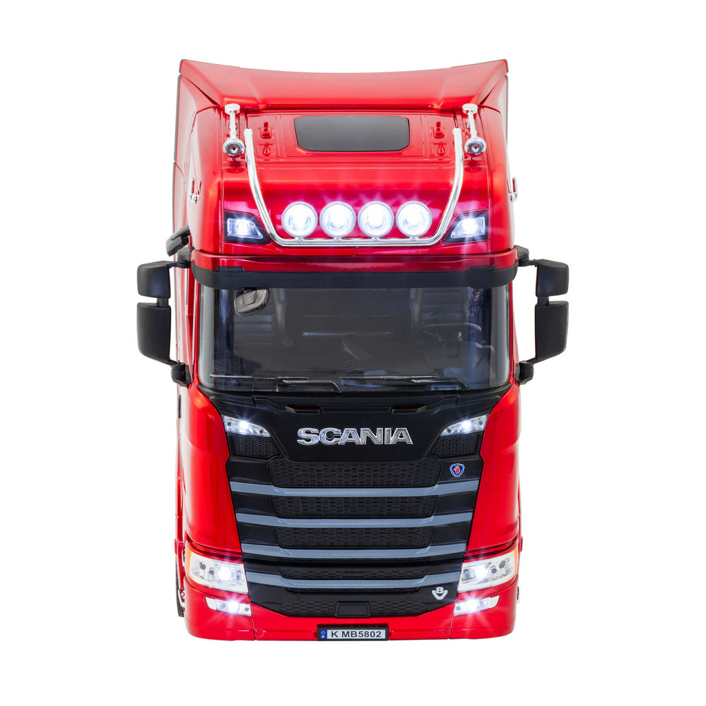 Scania Ferngesteuerter Sattelzug mit Lichtern, Geräuschen und Lenkeinstellung