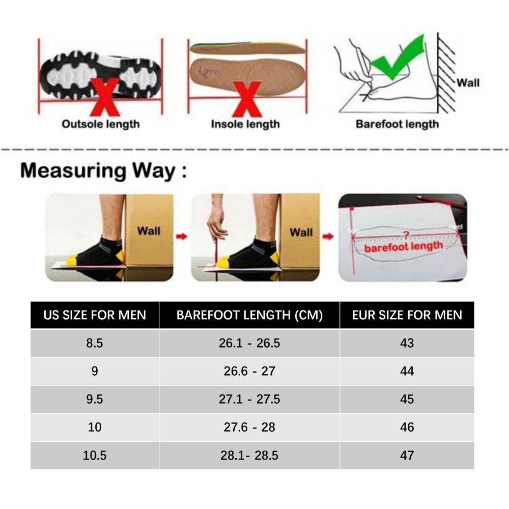 Herren-Sneaker Outdoor-Straßenschuhe Atmungsaktiv Leicht Rutschfest ( Weiß Größe US9.5=US43 )