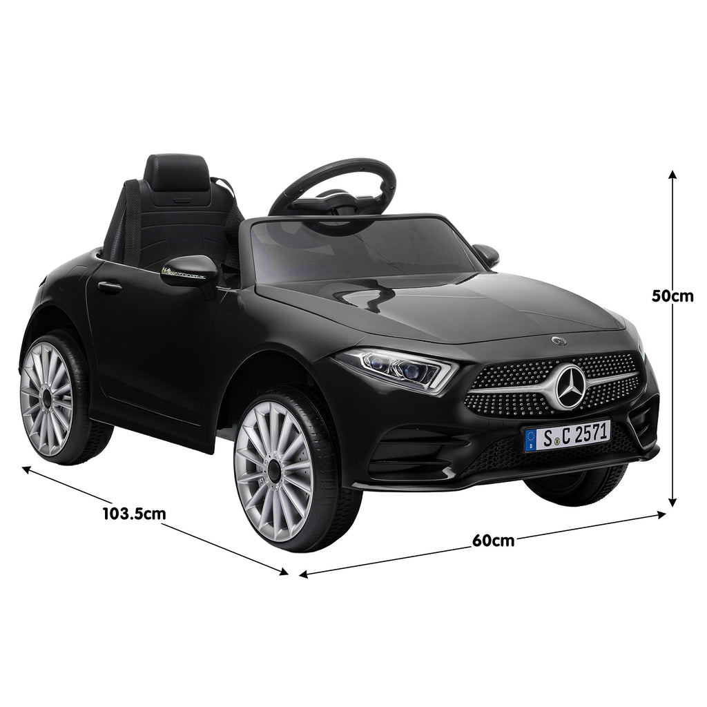 Kahuna Mercedes Benz CLS 350 Kinder-Elektroauto mit Fernbedienung - Schwarz