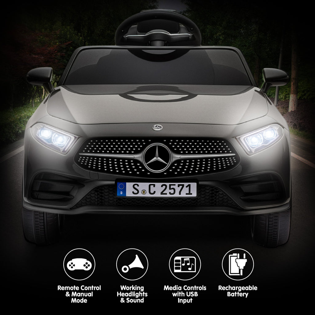 Kahuna Mercedes Benz CLS 350 Kinder-Elektroauto mit Fernbedienung - Schwarz