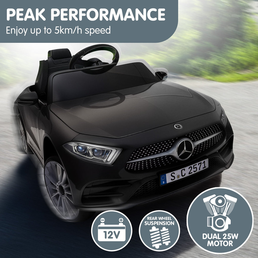 Kahuna Mercedes Benz CLS 350 Kinder-Elektroauto mit Fernbedienung - Schwarz