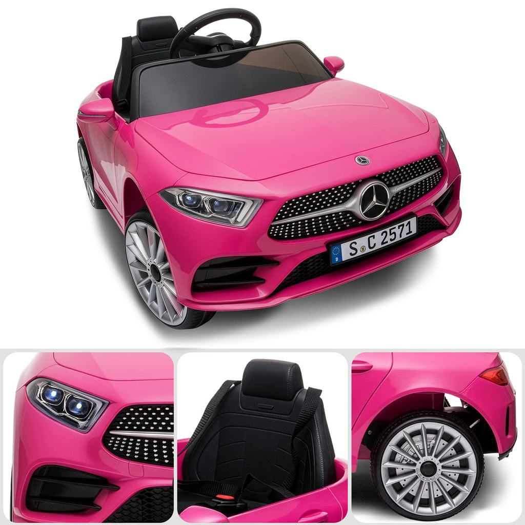 Kahuna Mercedes Benz CLS 350 Kinder-Elektroauto mit Fernsteuerung – Pink