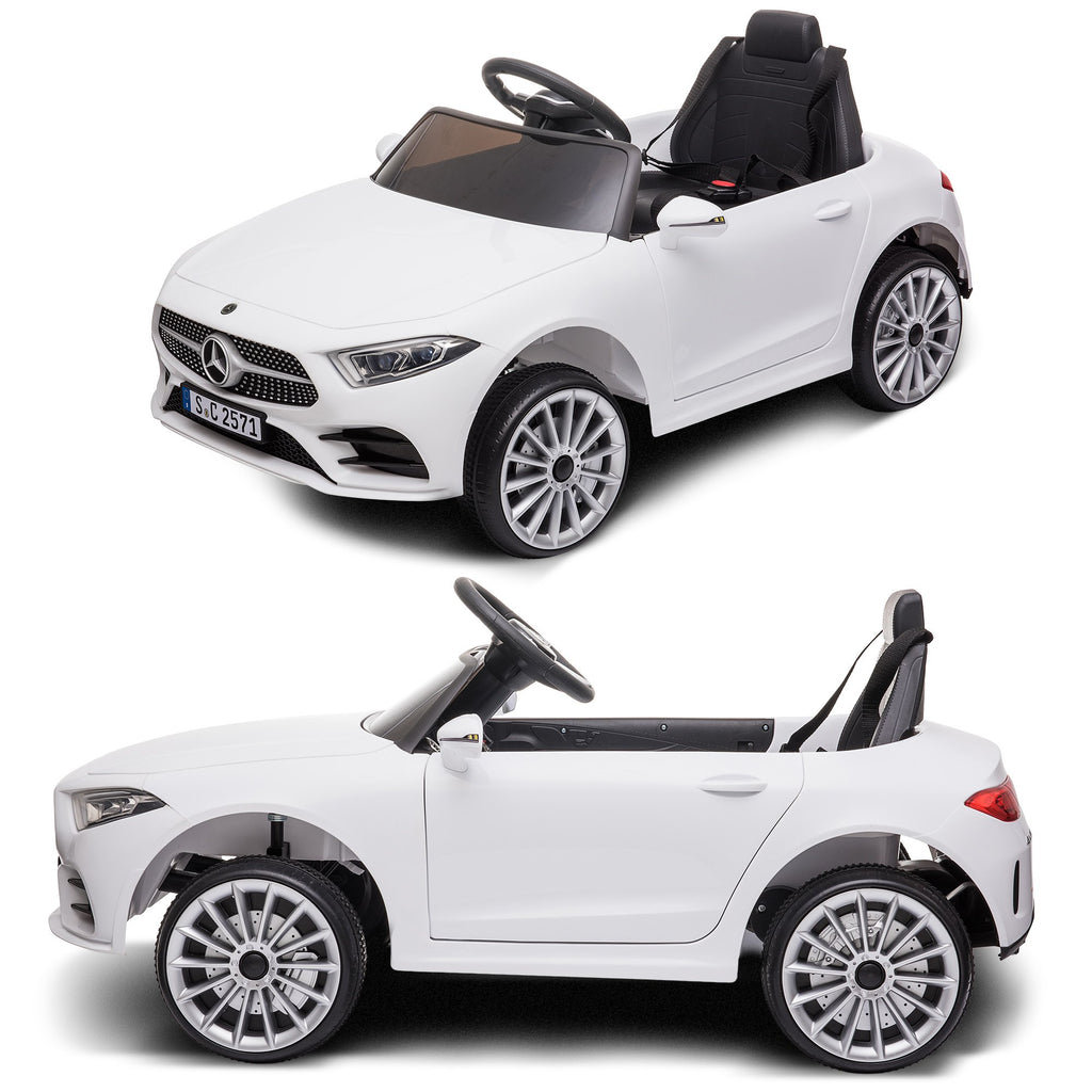 Kahuna Mercedes Benz CLS 350 Kinder-Elektroauto mit Fernbedienung – Weiß