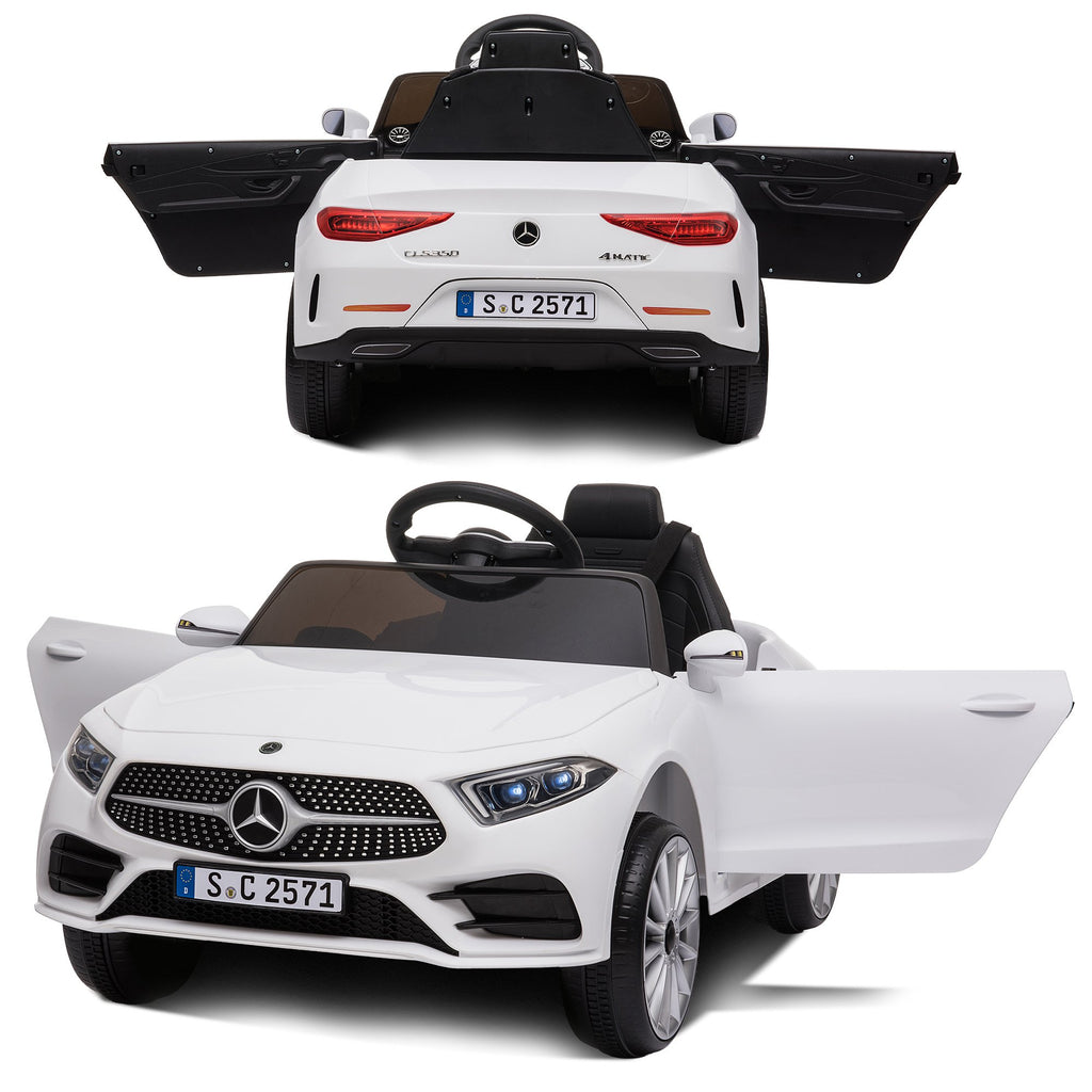 Kahuna Mercedes Benz CLS 350 Kinder-Elektroauto mit Fernbedienung – Weiß