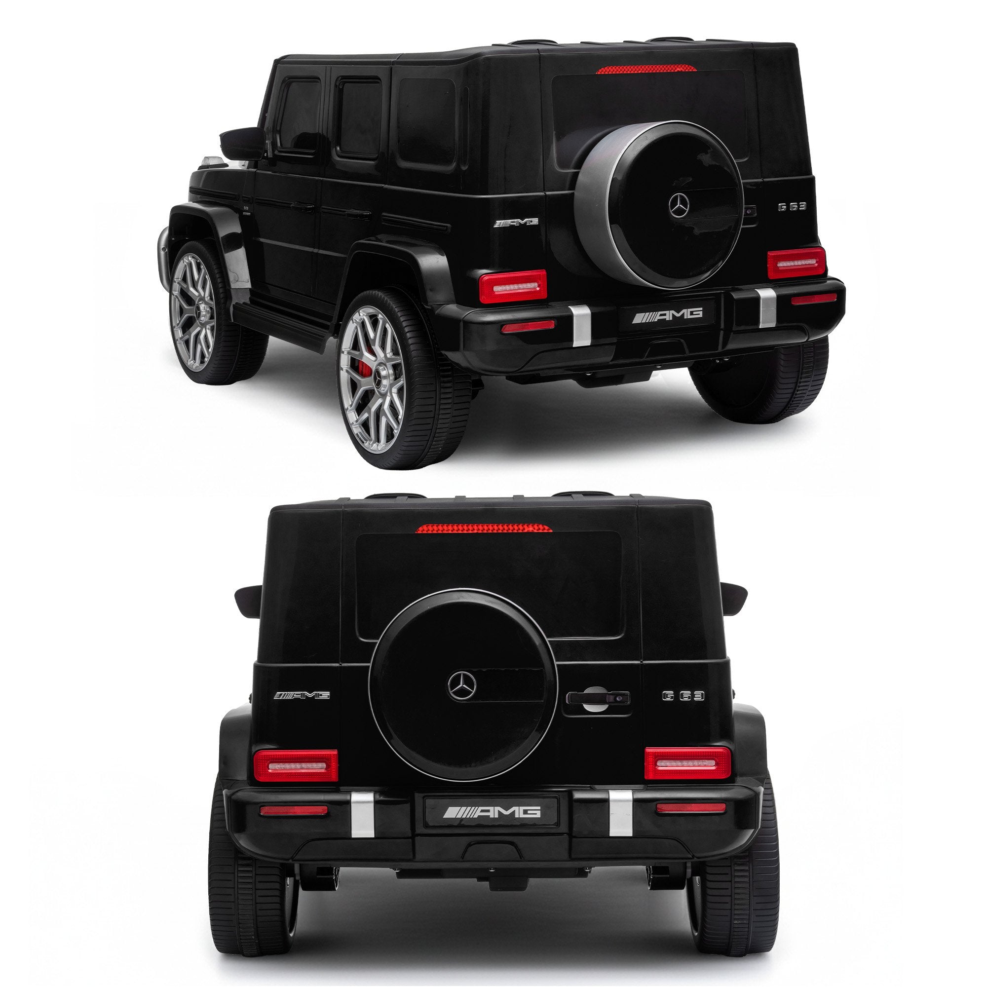 Kahuna Mercedes Benz AMG G63 Kinder Elektro-Zweisitzer-Aufsitzauto mit Fernbedienung