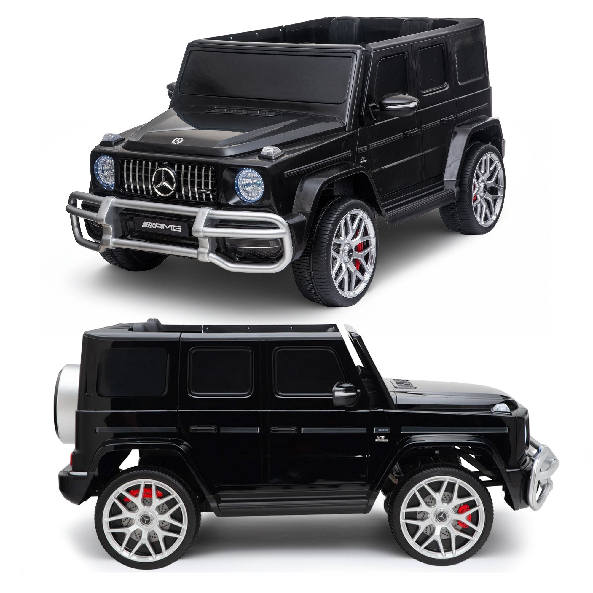 Kahuna Mercedes Benz AMG G63 Kinder Elektro-Zweisitzer-Aufsitzauto mit Fernbedienung
