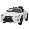 Kahuna Lizenziertes Lexus LC 500 Kinder Elektro-Fahrzeug - Weiß