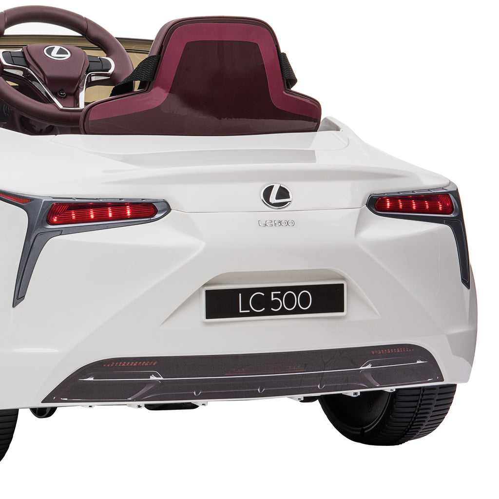 Kahuna Lizenziertes Lexus LC 500 Kinder Elektro-Fahrzeug - Weiß