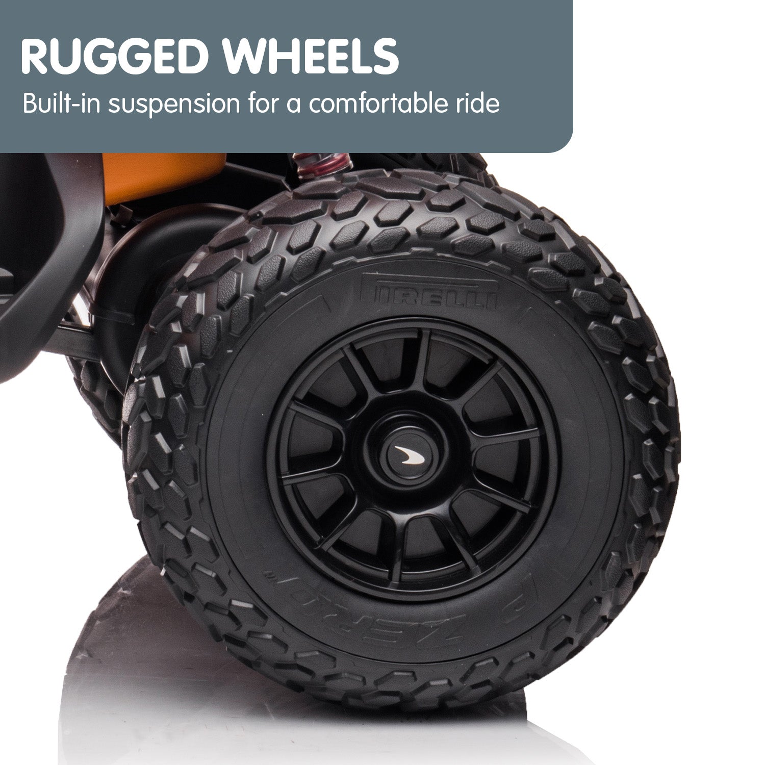 Kahuna Lizenzierter MCL35 McLaren Kinder Elektro-Quad - Orange