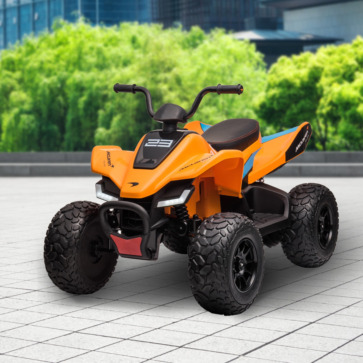 Kahuna Lizenzierter MCL35 McLaren Kinder Elektro-Quad - Orange
