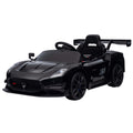 Kahuna Maserati MC20 GT2 Lizenzierte elektrische Kinder-Aufsitz-Rennauto Schwarz